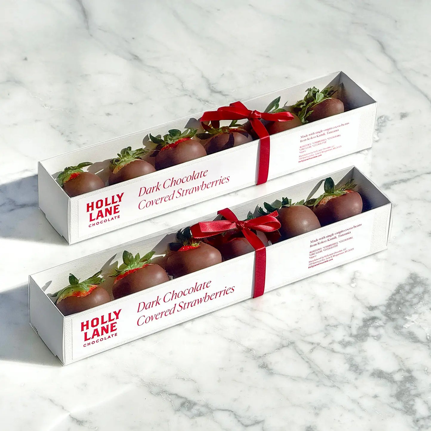 Half Dozen Dark Chocolate Covered Strawberries (local pickup only)